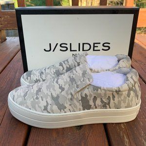 Brand New White Women's J/Slides Sneakers